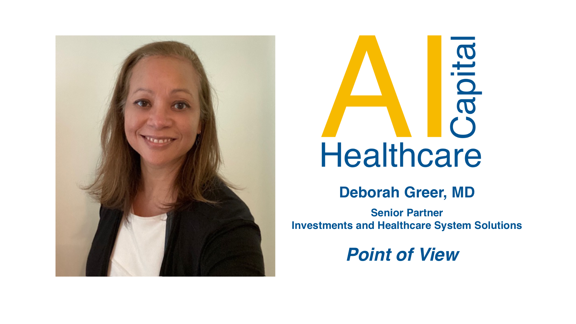 Dr. Greer Shares Her Thoughts About Joining The Team